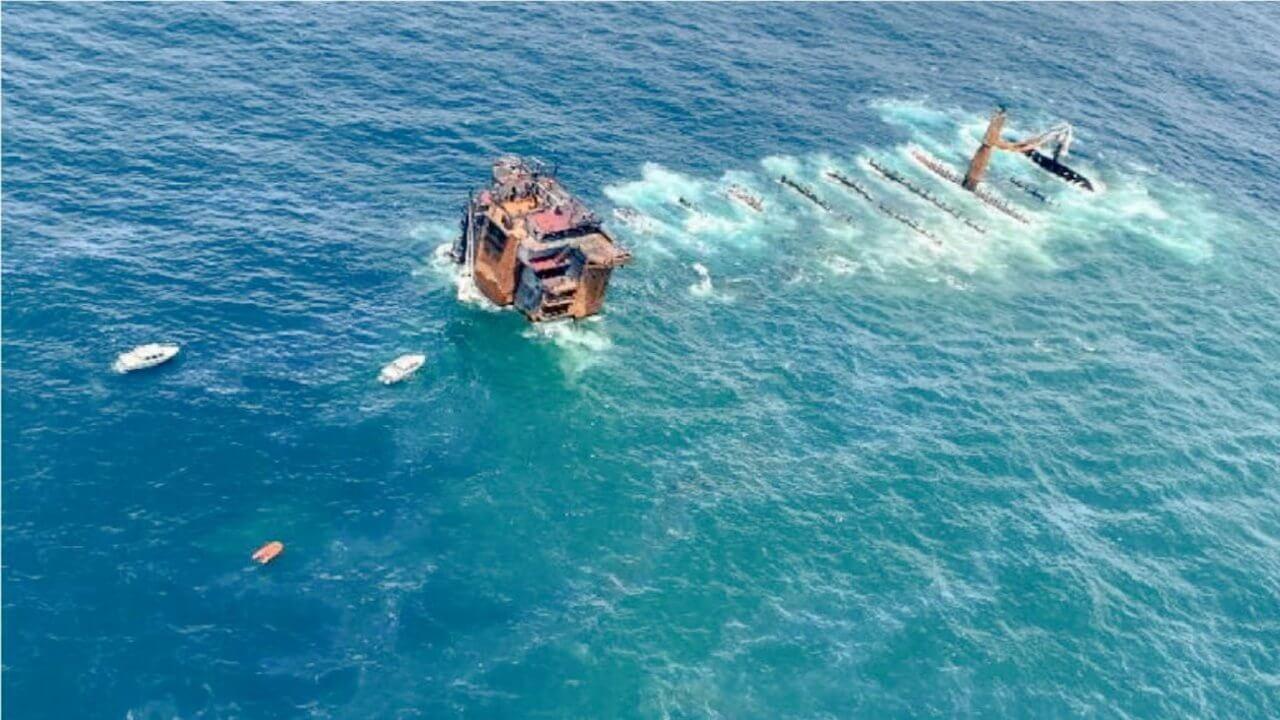 Debris of sunk cargo vessel caused marine disaster in Sri Lanka: Indian Navy